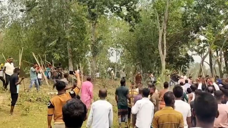 লাখাইয়ে দুই পক্ষের সংঘর্ষে আহত ৪০